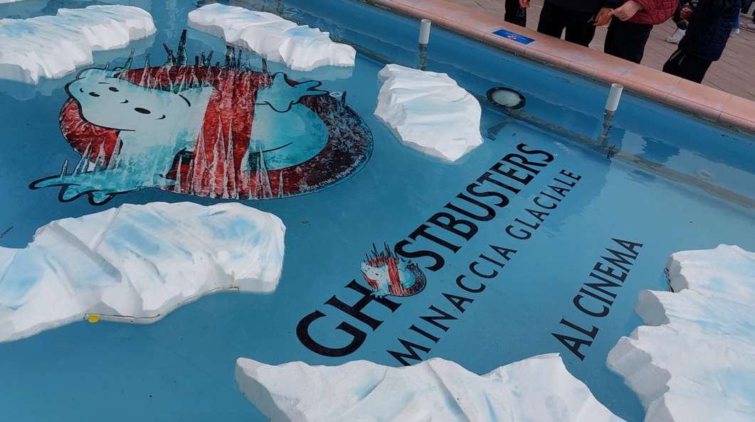 Fontana del parco divertimenti di Mirabilandia a tema Ghostbuster