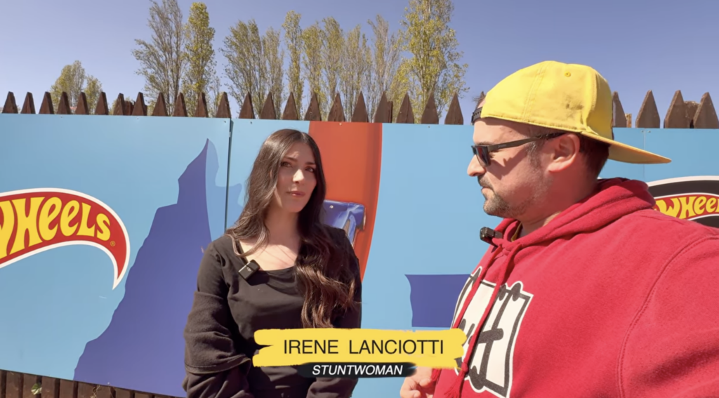 Irene Lanciotti stunt woman Hot Wheels Stunt Show Mirabilandia 2026 al debutto nel team Stuntman Show Productions